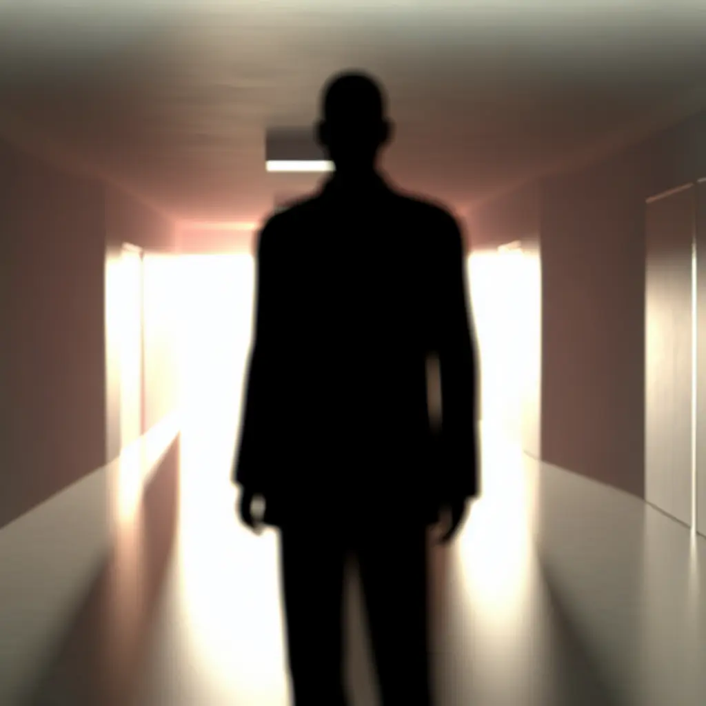 Ilustracja – plansza gry z motywem szpiegowskim, dynamiczne cienie i sylwetki agentów